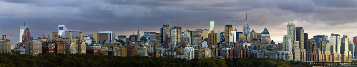 Manhattan Sunset after an Afternoon Storm 2010