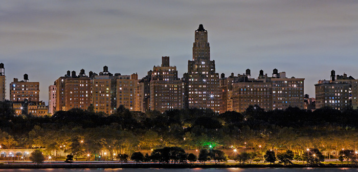 The Master Building and cloudy night sky 2007