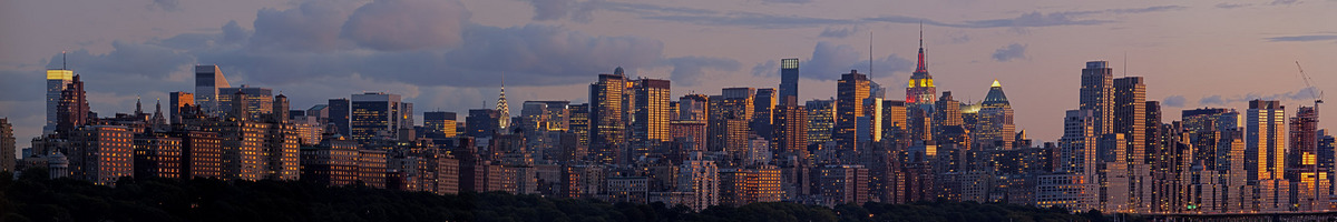 Manhattan West Side Sunset 2009